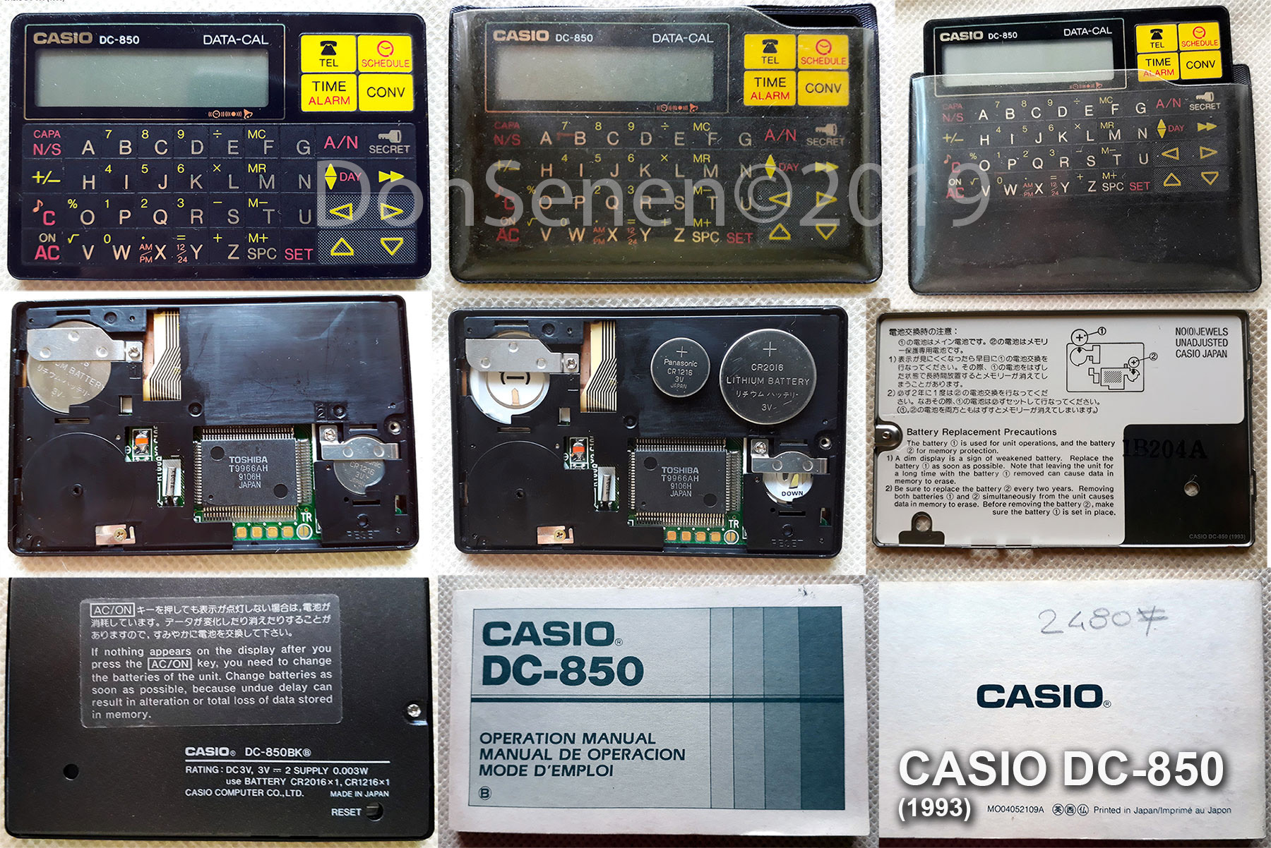 Calculator CASIO-DC-850